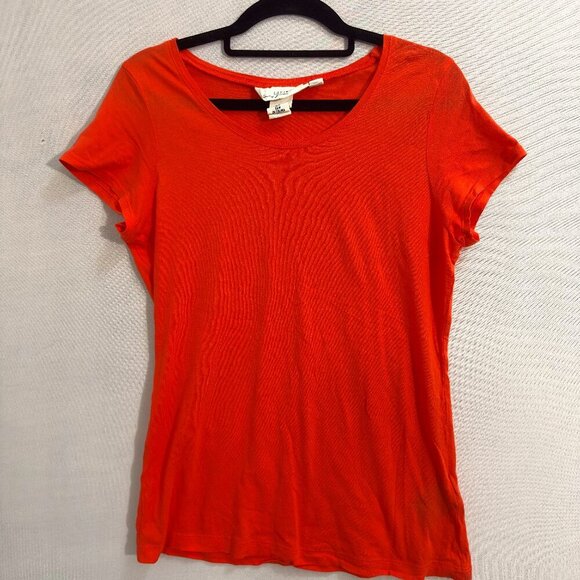 H&M  Orange short -sleved T-shirt (M) - Picture 1 of 7